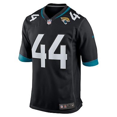 Men's Nike Travon Walker Black Jacksonville Jaguars Player Game Jersey