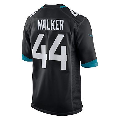 Men's Nike Travon Walker Black Jacksonville Jaguars Player Game Jersey