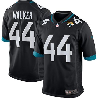 Men's Nike Travon Walker Black Jacksonville Jaguars 2022 NFL Draft First Round Pick Game Jersey