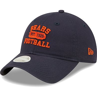 Women's New Era Navy Chicago Bears Formed 9TWENTY Adjustable Hat