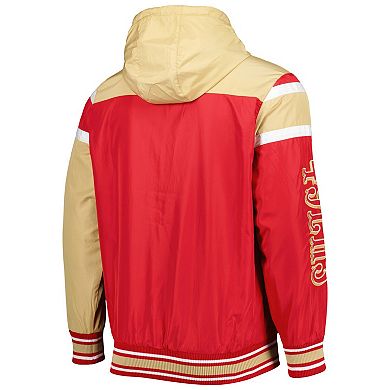 G-III Sports by Carl Banks Scarlet, Gray San Francisco 49ers Extreme Full  Back Reversible Hoodie Full-zip Jacket in Red for Men