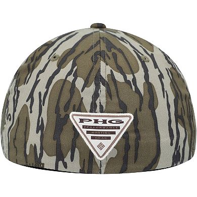 Men's Columbia Mossy Oak Camo Michigan State Spartans Bottomland Flex Hat