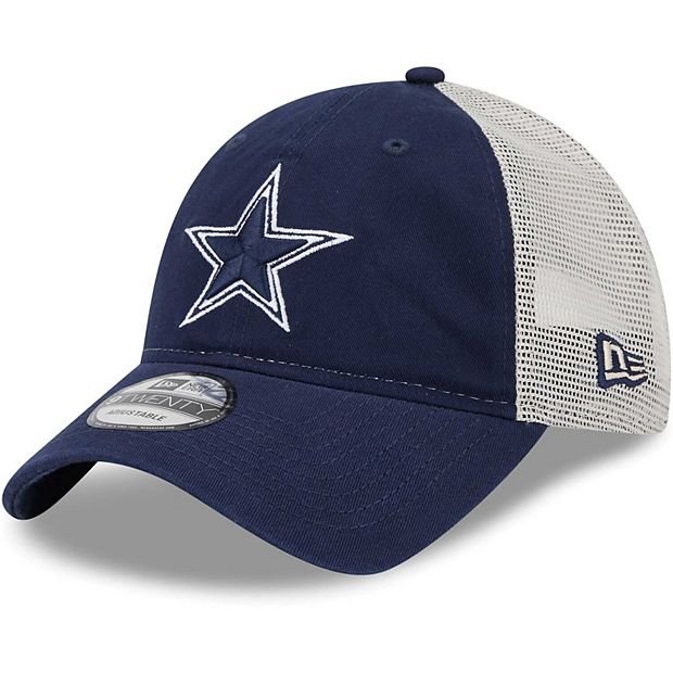 New Era Men's Dallas Cowboys Circle 9Fifty Navy Adjustable Hat