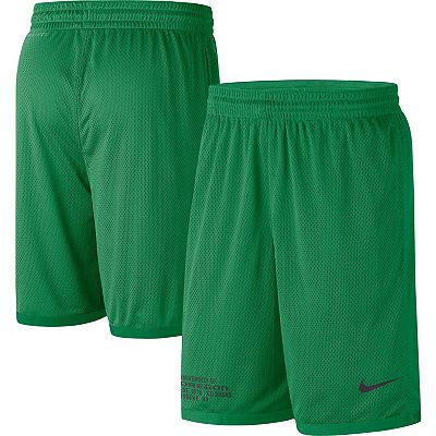 Men s Nike Green Oregon Ducks Performance Mesh Shorts