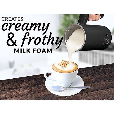 Zulay Kitchen Milk Frother Electric Heater (10oz/300ml)