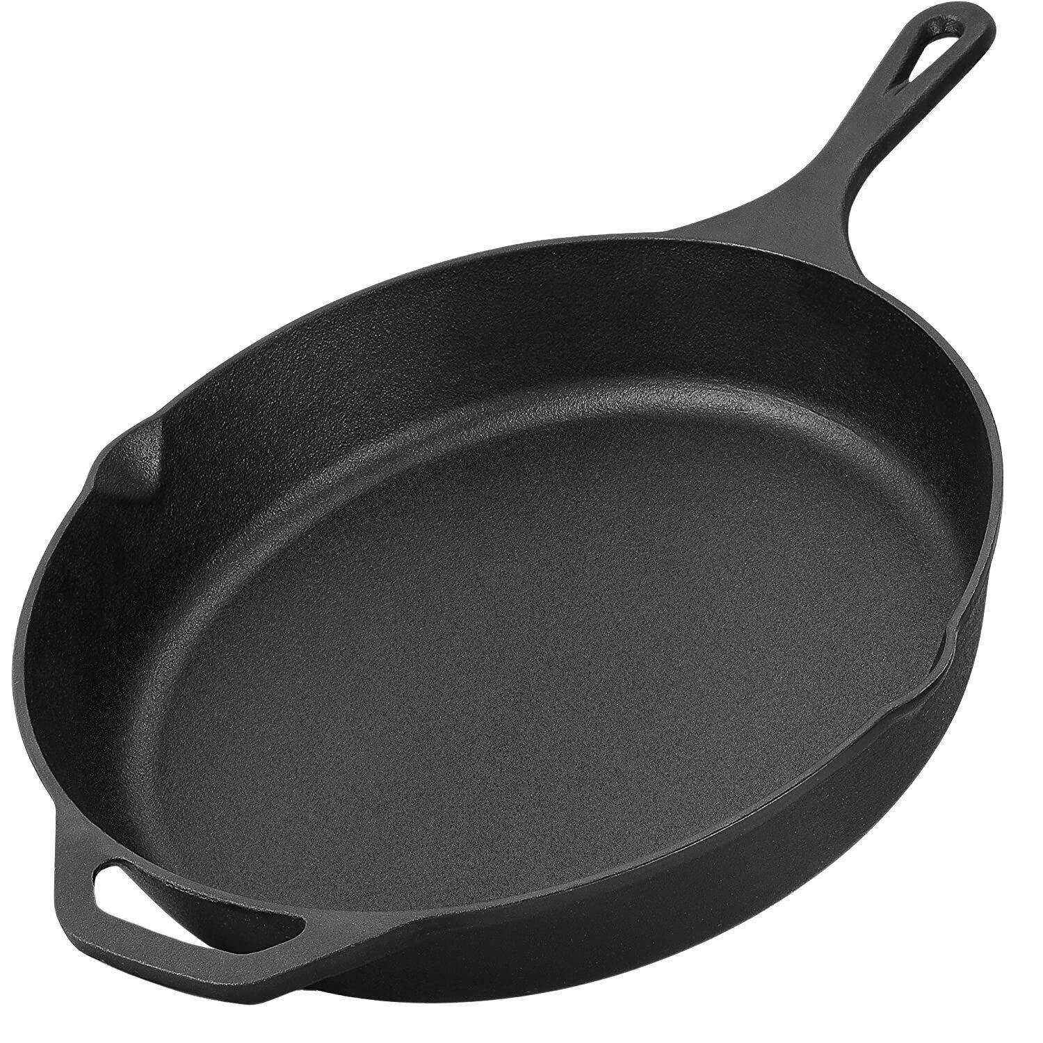 12.5 Cast Iron Covered Skillet Pre-Seasoned - Tramontina US