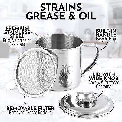 Bacon Grease Container