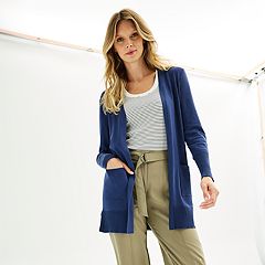 Kohls on sale navy cardigan