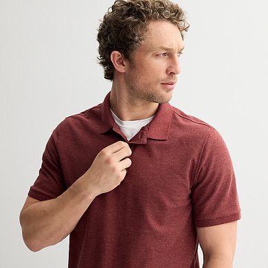 Men's Sonoma Goods For Life?? Relaxed Fit Pique Polo