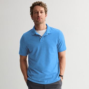 Men's Sonoma Goods For Life® Short Sleeve Relaxed Fit Pique Polo
