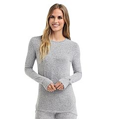 Women's Cuddl Duds Fleecewear with Stretch Long Sleeve Hooded Wrap