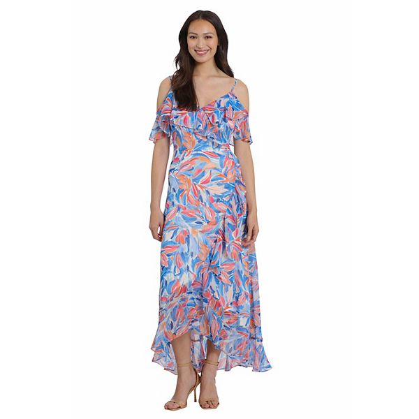Petite cold shoulder maxi dresses outlet