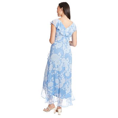 floral print maxi dress petite Alie Street Sophia Maxi Dress Petite (Midnight Blossom)
