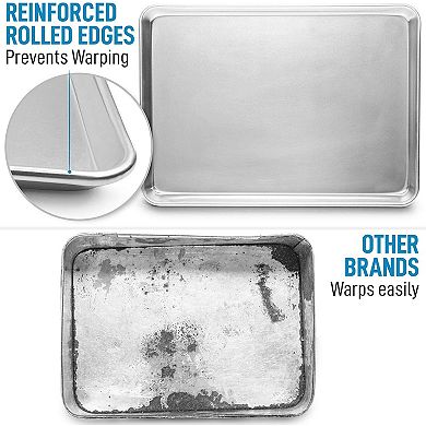 Zulay Kitchen Aluminum Baking Pan