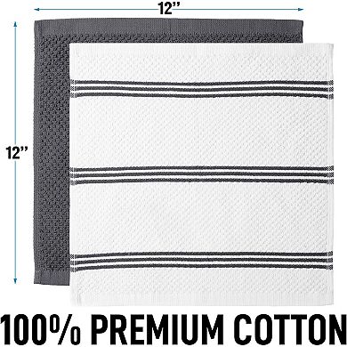 Zulay Kitchen Absorbent Kitchen Towels Cotton
