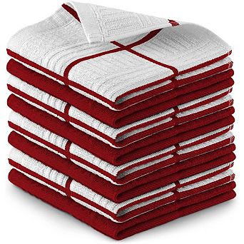 Zulay Kitchen Absorbent Kitchen Towels Cotton