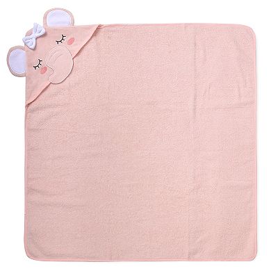 Baby Essentials Elephant Hooded Towel & Washcloth Set