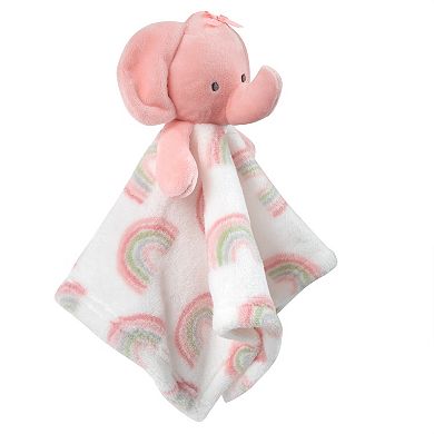 Baby Essentials Rainbows Bathrobe & Elephant Snuggle Toy