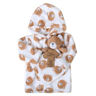 Baby Essentials Bear Bathrobe & Snuggle Toy