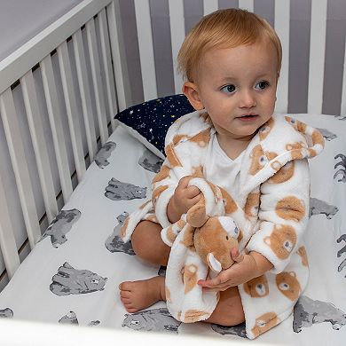 Baby Essentials Bear Bathrobe & Snuggle Toy