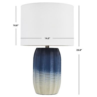 Safavieh Adley Textured Ombre Table Lamp