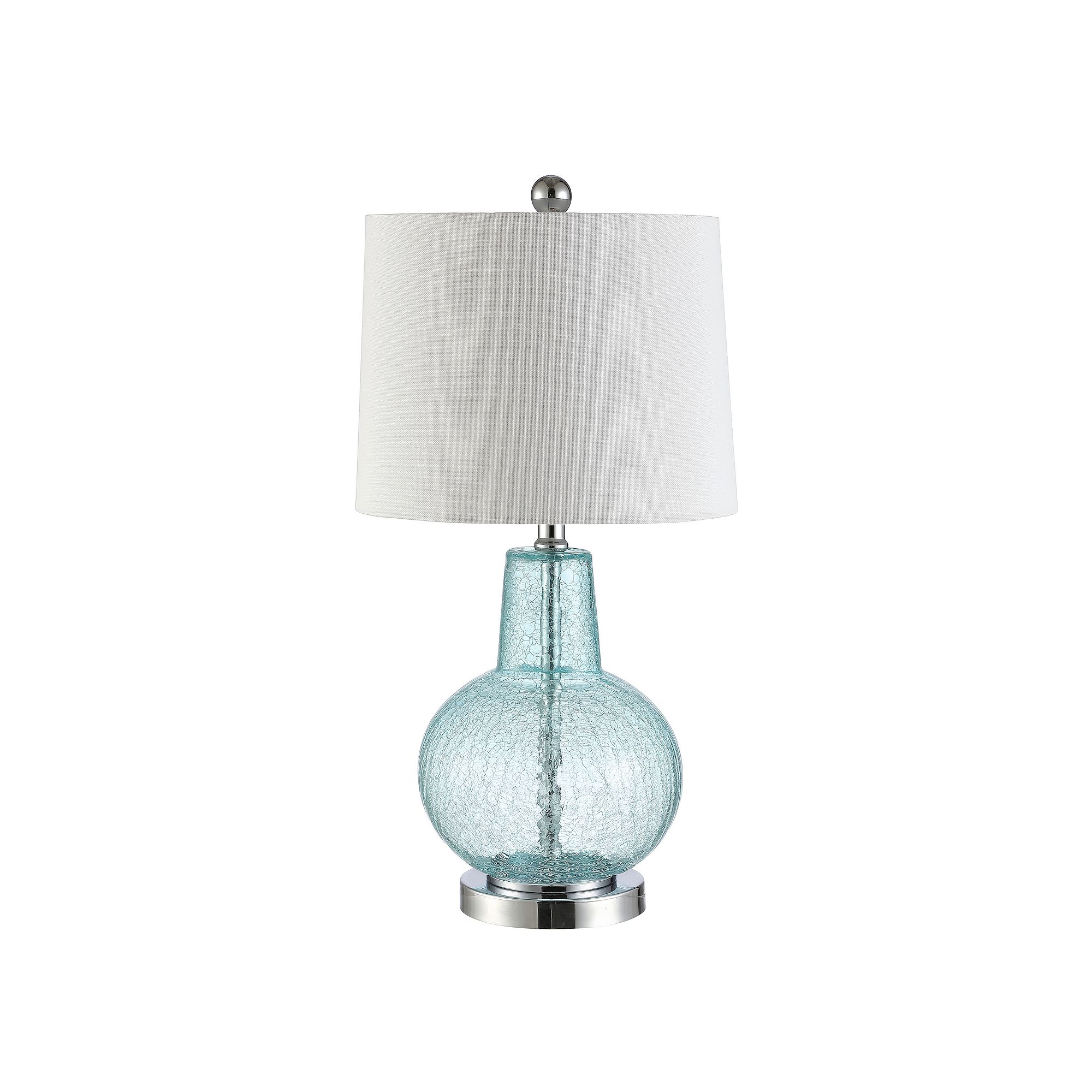 Safavieh Atlas Table Lamp, Blue Crackle