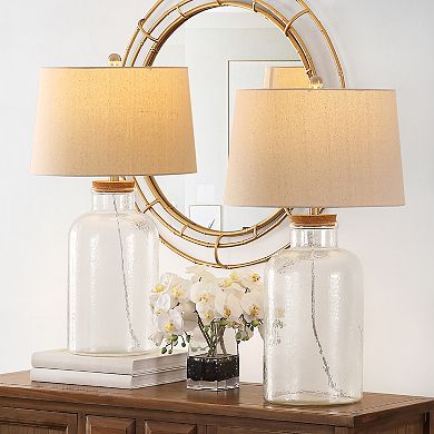 Safavieh Caden Glass Table Lamp 2-piece Set