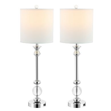 Safavieh Erica Crystal Candlestick Table Lamp