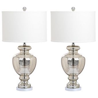 Safavieh 2 pc Morocco Mercury Glass Table Lamp