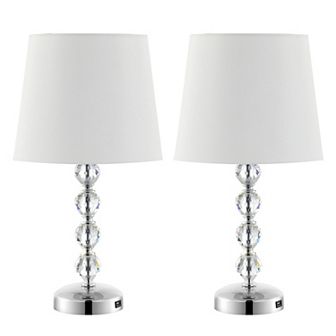 Safavieh Nola Crystal Ball Table Lamp