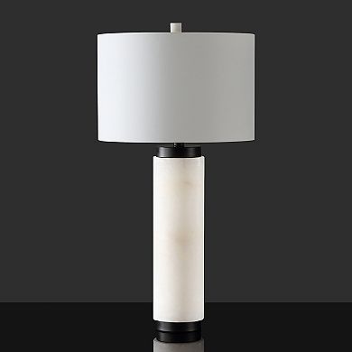 Safavieh Sydni Alabaster Pillar Table Lamp