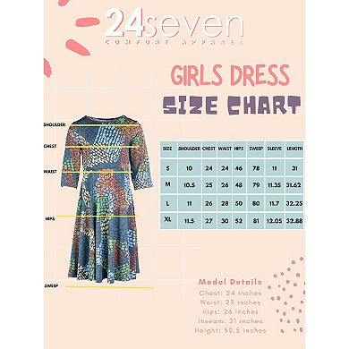 Girls 7-16 24Seven Comfort Fit & Flare Party Dress