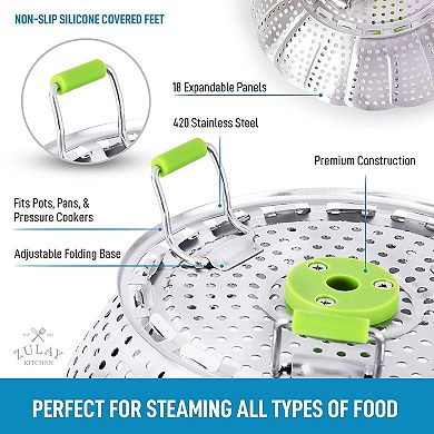 Adjustable Vegetable Steamer Basket