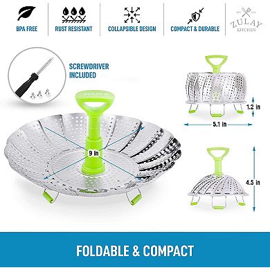 Adjustable Vegetable Steamer Basket