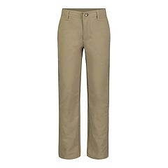 NAVY or KHAKI Boys Double Knee Pants for School - Size 4-7