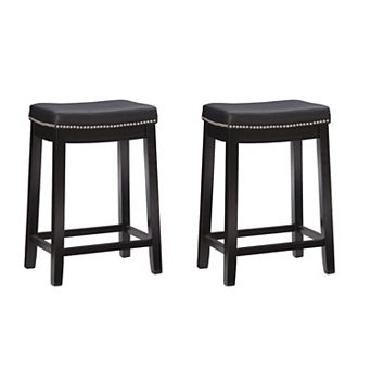 Linon Claridge Counter Stool 2 pc Set