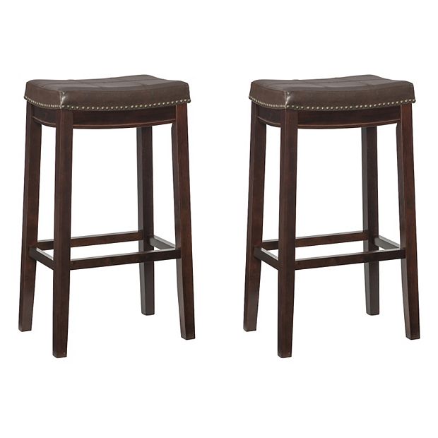 Linon claridge counter online stool