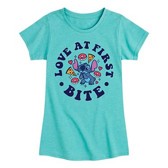 Disney's Lilo & Stitch Girls 7-16 Love Bite Graphic Tee