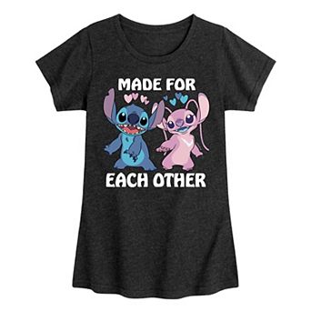 Disney's Lilo & Stitch Girls 7-16 Each Other Graphic Tee