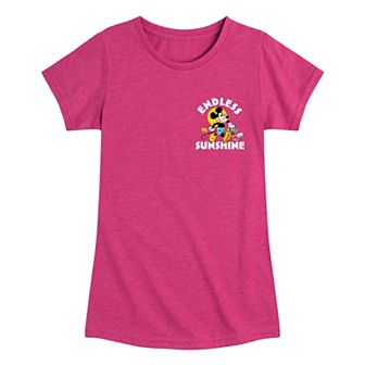 Disney's Mickey Mouse Girls 7-16 Endless Sunshine Graphic Tee