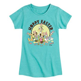 Disney's Mickey Mouse Girls 7-16 Hoppy Easter Graphic Tee