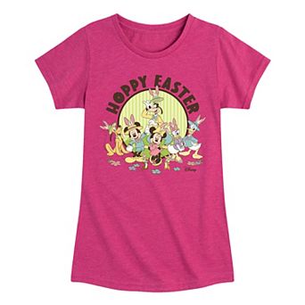 Disney's Mickey Mouse Girls 7-16 Hoppy Easter Graphic Tee