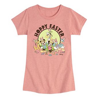 Disney's Mickey Mouse Girls 7-16 Hoppy Easter Graphic Tee