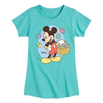 Disney's Mickey Mouse Girls 7-16 Easter Basket Graphic Tee