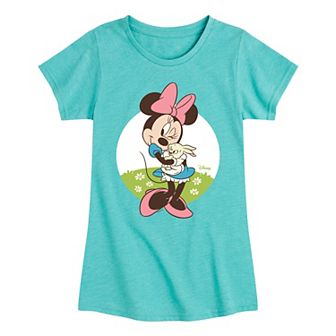 Disney's Minnie Mouse Girls 7-16 Easter Graphic Tee