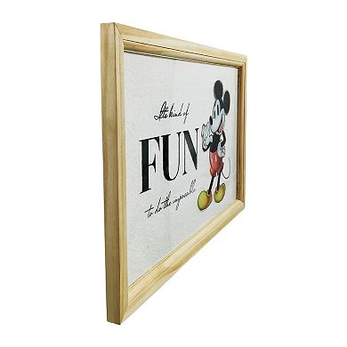 Disney's Mickey Mouse Sentiment Wall Sign by The Big One®