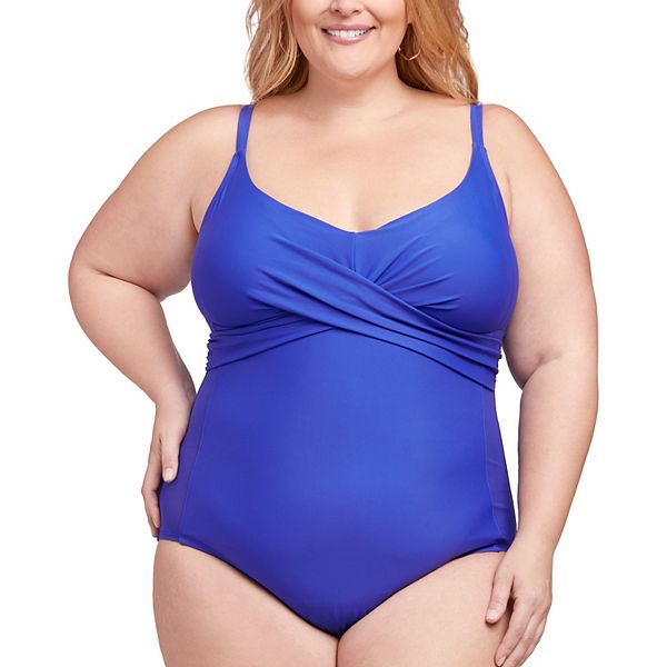 Plus size sales swimsuits at kohl s