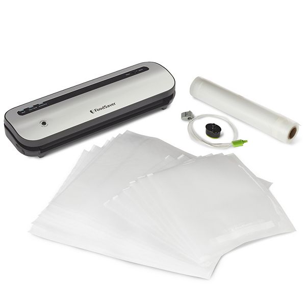 FoodSaver SpaceSaving Vacuum Sealer with Bags & Roll