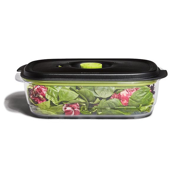 vacuum container for marinating