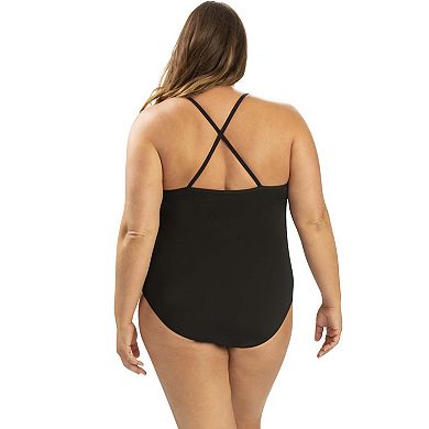 Women's Dolfin Scoop-Back One-Piece Swimsuit